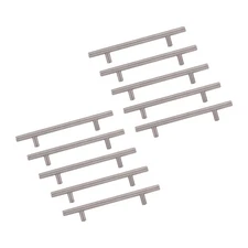 Design House 188839 Solid Bar 3-3/4" Center to Center Handle - Nickel