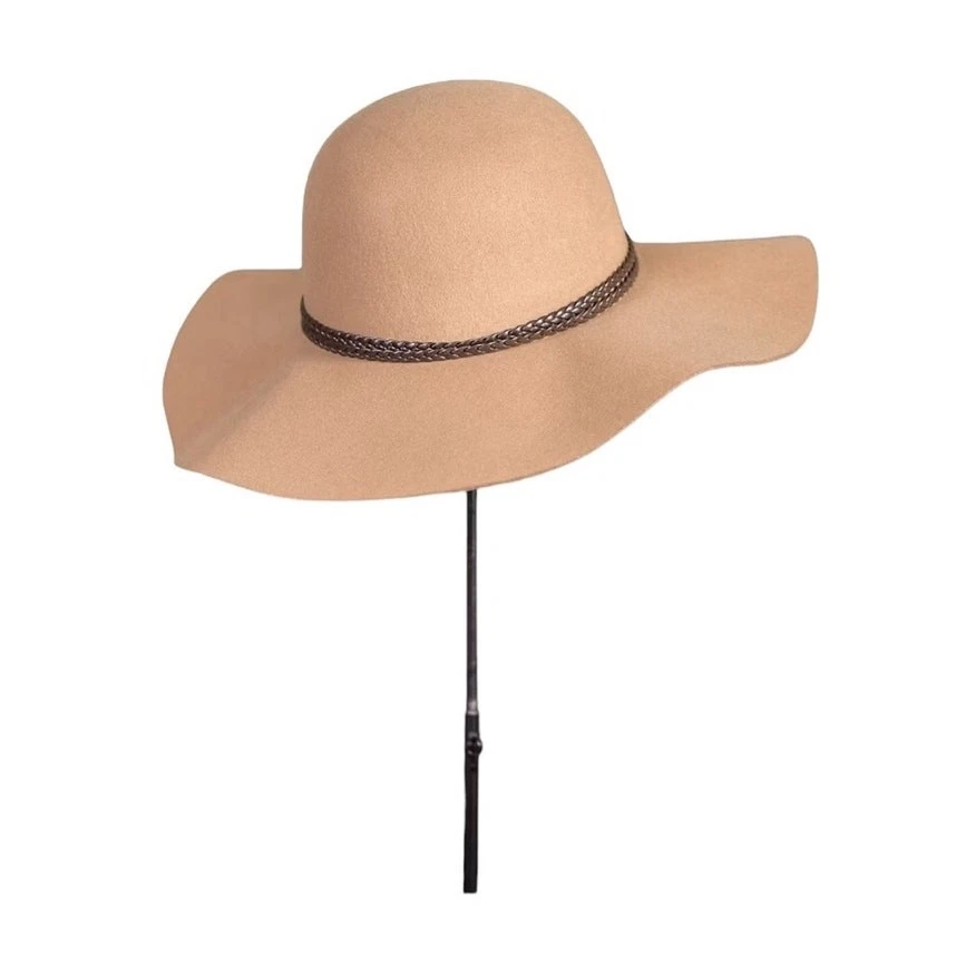 Women's One Size Tan with Braid Trim Lightweight Cotton Blend Hat
Opens in a new window or tab