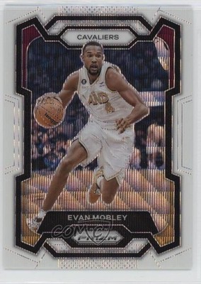 2023-24 Panini Prizm White Wave Prizm 15/38 Evan Mobley #55 09vk