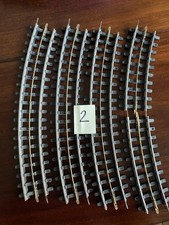 3 Rails à dévers courbes JEP 120 et et 2 rails 1/2 CE 0. Lot 2 