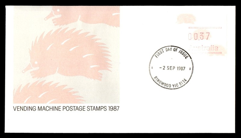 Mayfairstamps Australia FDC 1987 Ringwood vending machine postage First Day Cove