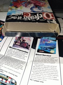 Defender Of The Crown NES Box - Manual - Inserts - Only (No Game.) Nintendo NES.