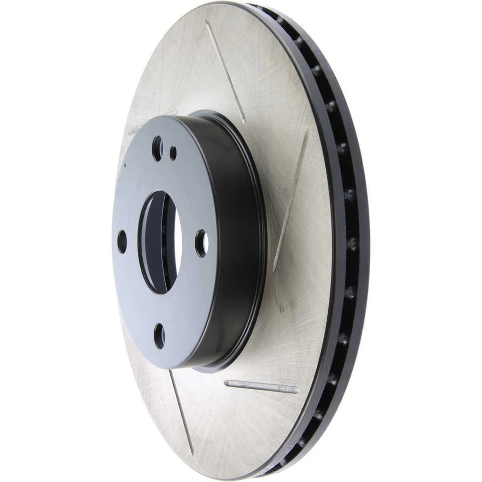 Rotor de freno de disco-Sport Slotted Stoptech 126.45050SL se adapta a 94-97 Mazda Miata Foto 4 de 4