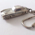 Vintage MERCEDES BENZ 300 SL  die cast car made in Italy keychain