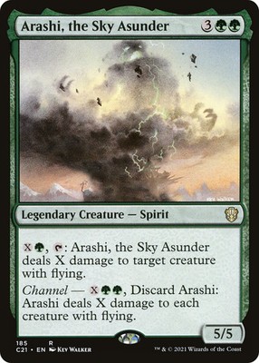 Arashi, the Sky Asunder [Commander 2021] Magic MTG