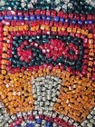 1880s Victorian Beaded Purse - Hand Strung Glass Beads STUNNING VIBRANT COLORS! — photo 2