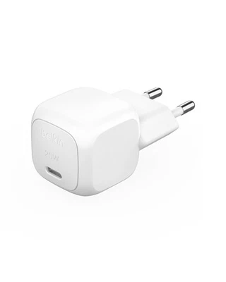 BoostCharge Chargeur USB-C Rapide Cubic, Prise USB C de 20 W, pour Apple iPhone - Photo 1/4