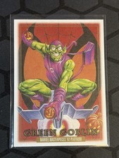 2024 SkyBox Marvel Masterpieces 92 Platinum Green Goblin #36 Canvas