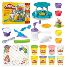 Play-Doh Cupcake Tower Playset , Christmas Gifts for Kids'