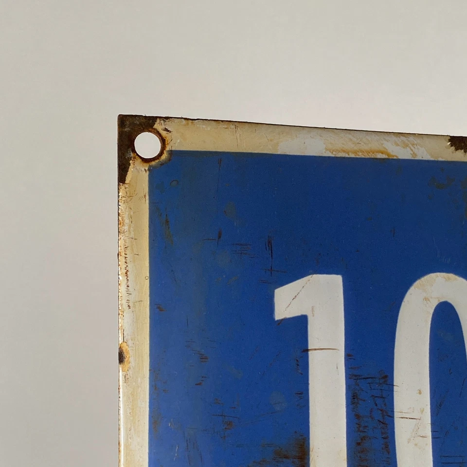 BMW Enamel Sign - 60x41cm (23.6x16.1") - Retro Old-Looking Vintage Service Decor - Image 2 of 4