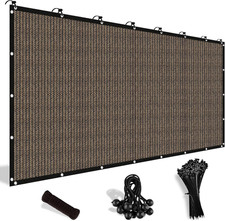 Outdoor Sun Shade Mesh Cover Sail Canopy Shelter Patio Yard Pool UV Protection