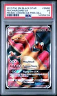 2017 POKEMON SM BLACK STAR PROMO #SM60 FULL ART/CHARIZARD GX PSA 3