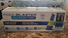 NEW Water Tech Pool Blaster Aqua Broom Turbo Handheld Spa & Pool Vacuum Cleaner