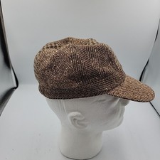 Vintage Liz Claiborne Womens Newsboy Style Wool Blend Hat 22" Circumference