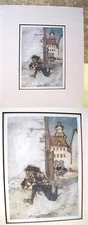 Vintage Print,ONLY ONE,ONLY ONE,Arthru Rackham,Matted,1912