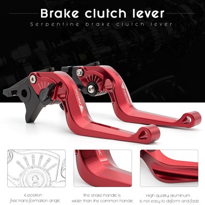 FXCNC Brake Clutch Lever For Honda CBR600 1000 900RR 500 Rebel Aprilia TUONO/ R