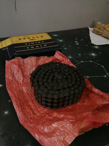 Renold triplex Timing Chain 1/2" Pitch 98 pitches 49" long 116046 split link - Picture 2 of 3