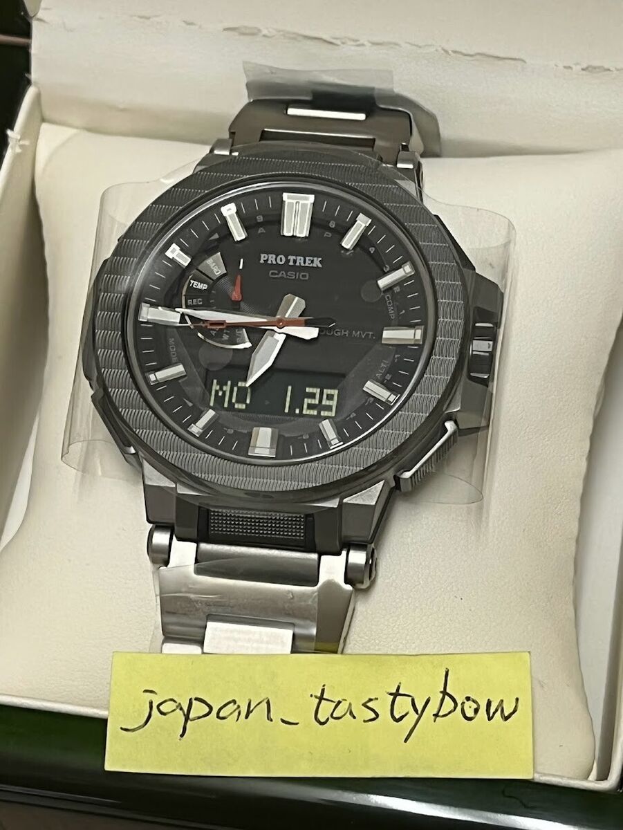 CASIO Watch PROTREK MANASLU Radio Solar PRX-8001YT-7JF Men's CASIO Watch PROTREK MANASLU Radio Solar PRX-8001YT-7JF Men's