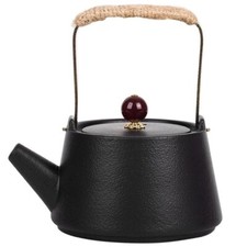 220ml Ceramic Teapot Japanese Style Stoneware Filter Handle Pot Kung Fu Tea Set