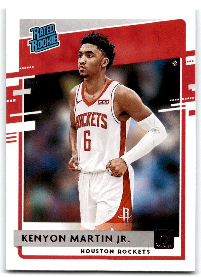 2020-21 DONRUSS KENYON MARTIN JR. RC HOUSTON ROCKETS #224