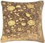 Miniaturansicht 1  - Anke Drechsel Pillow ERNA Light Brown Embroidery Silk Velvet Kissen Braun Gold