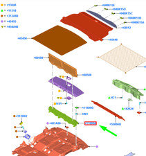 Ford Galaxy MK3 CD390 Zierleiste für Laderaum hinten Schwarz 1927199teil Ford Galaxy MK3 CD390 Zierleiste für Laderaum hinten Schwarz 1927199teil