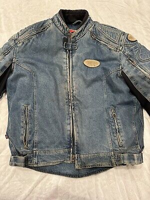 Cortech Rider Blues DSX Motorcycle Armored Jean Denim Jacket Cortech Rider Blues DSX Motorcycle Armored Jean Denim Jacket