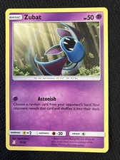Zubat 11/30 - Alolan Raichu Trainer Kit - 2017 Pokemon Card TCG