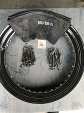 Honda 750-500 Bobber Chopper freno de tambor 16" radios de acero inoxidable llanta tubo interior NUEVO