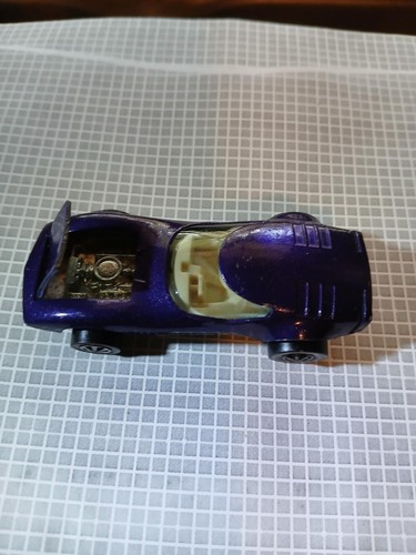 HOT WHEELS,1968 TORERO,DODGE CHARGER III,REDLINE,RARE PURPLE/WHITE INT.,EXC.,USA - Picture 12 of 14