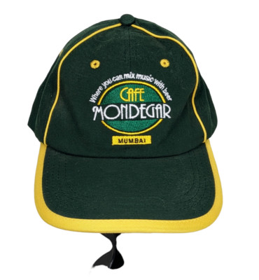 Cafe Mondegar Mumbai India Landmark Souvenir Cap Hat Adjustable One Size