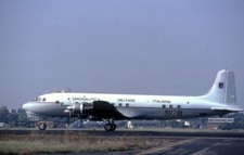 original colour 35mm aircraft slide dia italian AMI dc6 31-8 st mm61923 79