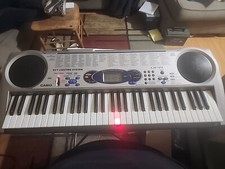 Casio Keyboard LK44 LK-44 50 Rhythms 100 Tones 100 Song Bank Electronic USED