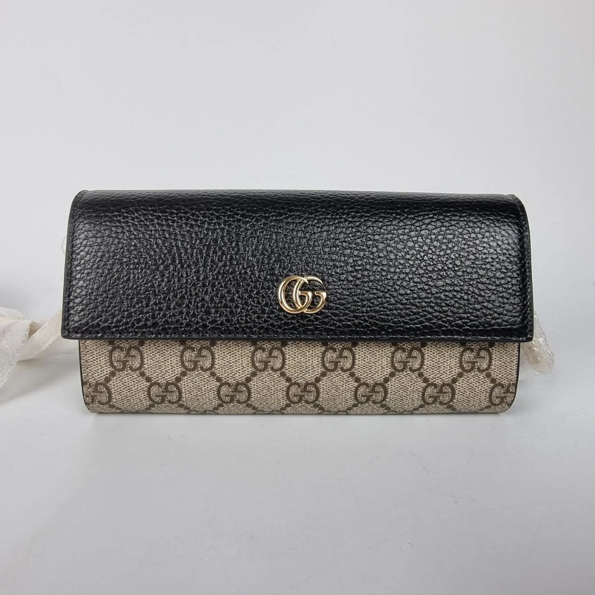 Black small gg marmont wallet new arrivals