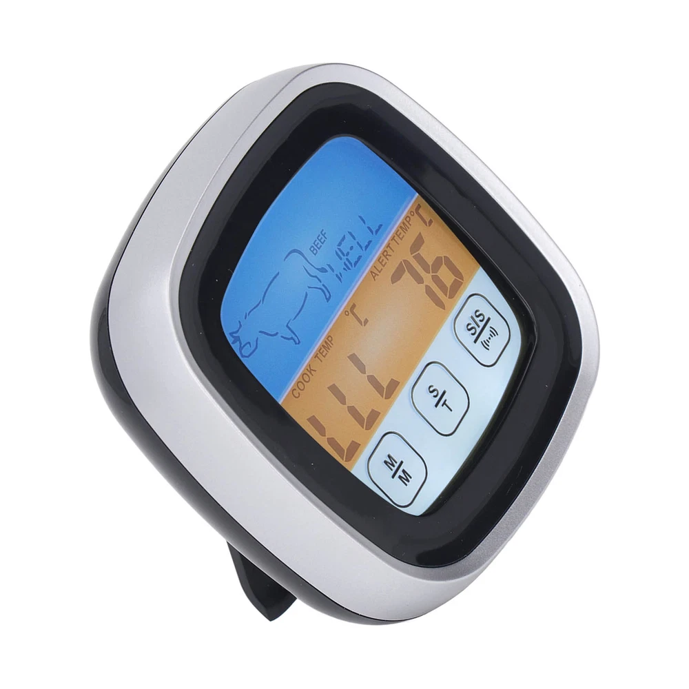 Digital Meat Thermometer LED Display Accurate Reading Meat Temperature Gauge