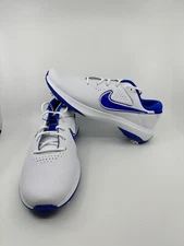 Nike Victory Pro 3 Golf Shoes Mens 10 White Hyper Royal Sneakers DV6800-140