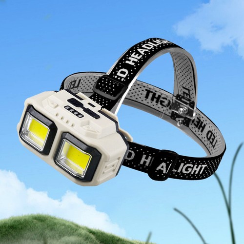 Waterproof LED Headlamp COB Induction USB Rechargeable Headlamps White Light - Picture 8 of 11