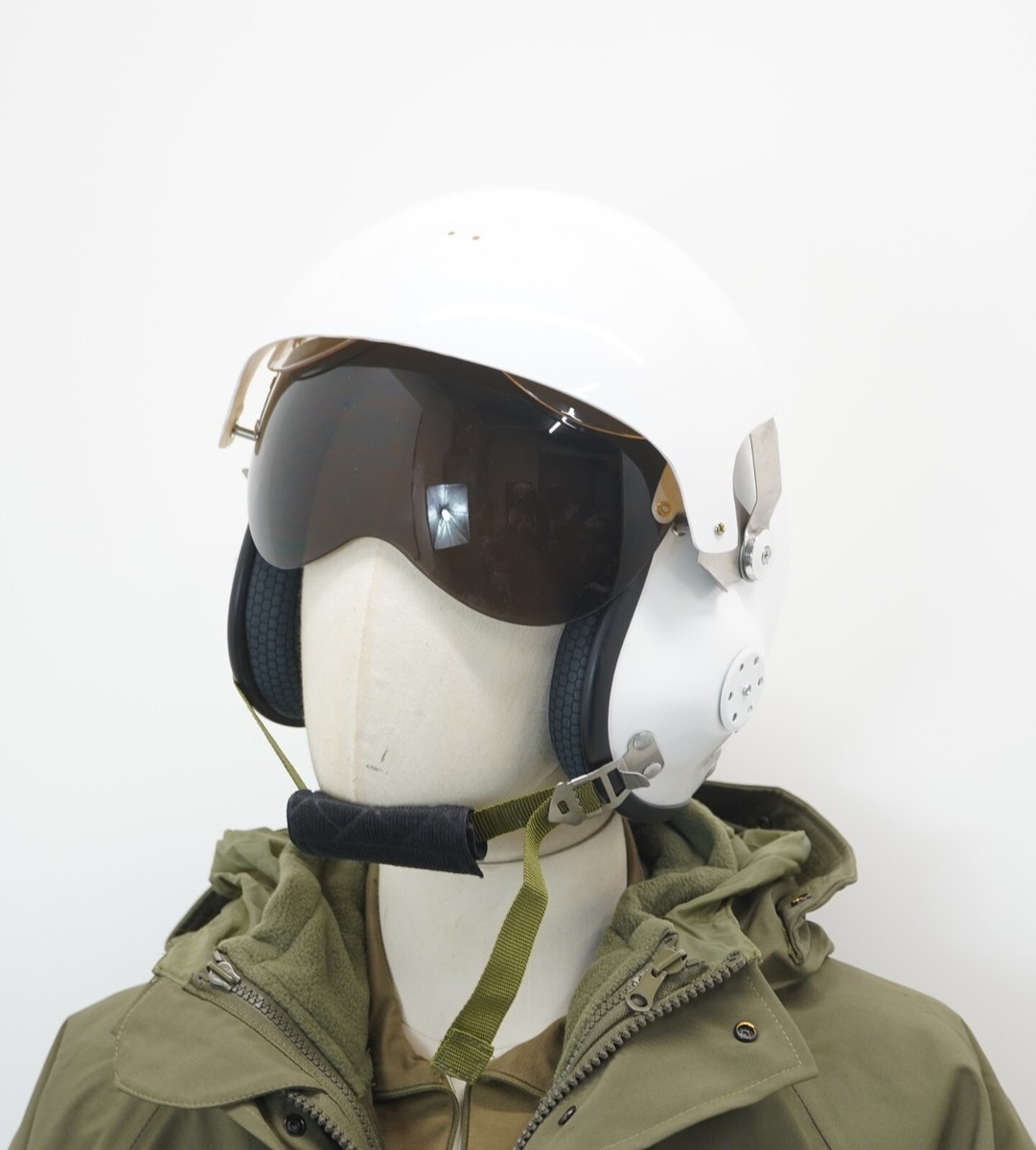 Repro MIG Fighter Pilot Helmet MIG-21 Visor Fighter Jet Army Air