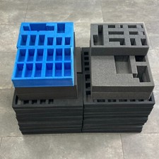 LARGE FOAM TRAY BUNDLE MODEL MINIATURE STORAGE PROTECTION WARHAMMER 40K AOS