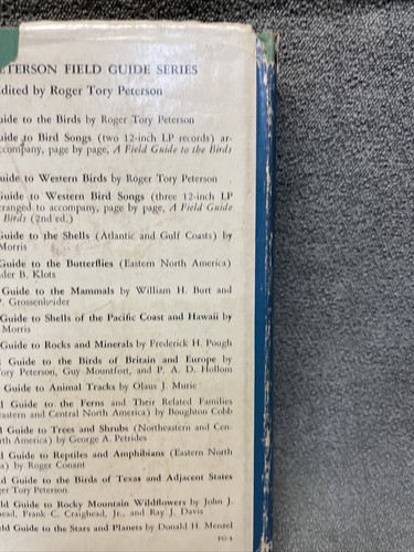 A FIELD GUIDE TO THE BIRDS ROGER TORY PETERSON 1963 Vintage Book Birding KG - Imagen 8 de 12