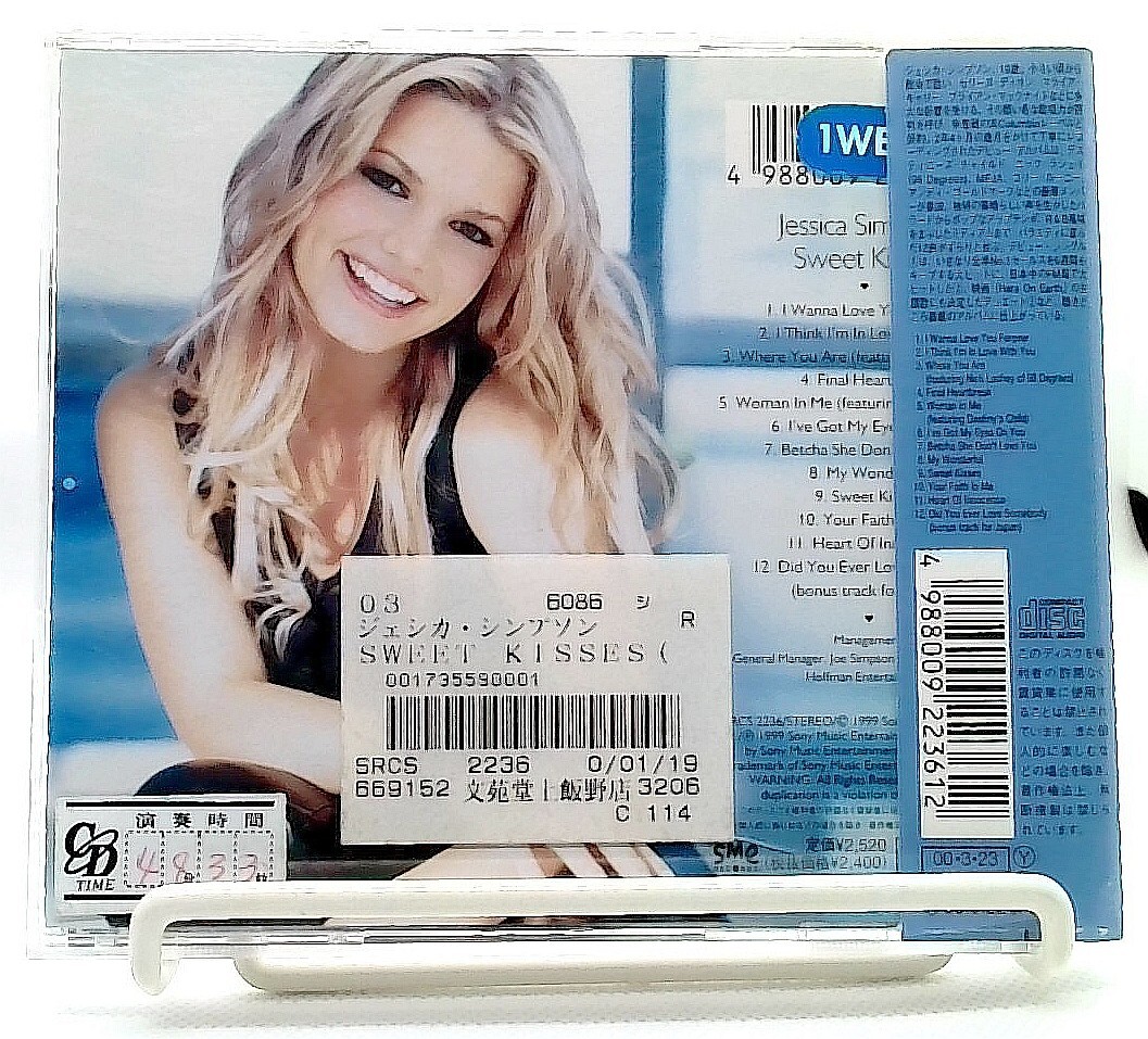 Sweet Kisses [CD with OBI] Jessica Simpson / JAPAN[Bonus