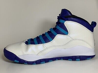 Nike Air Jordan 10 Retro Charlotte Hornets 2016 310805-107 Nike Air Jordan 10 Retro Charlotte Hornets 2016 310805-107