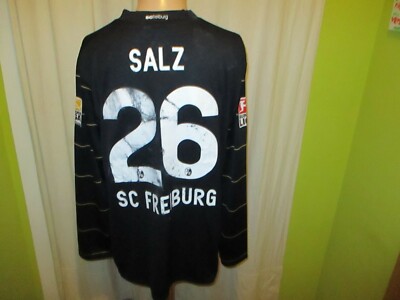 SC Freiburg Nike long sleeve matchworn jersey 2009/10 ''Duravit'' + No. 26 salt size L