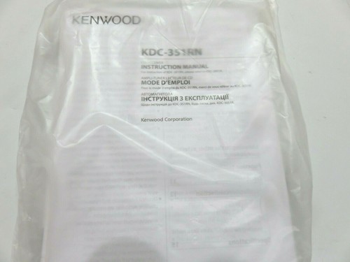 New Renault Radio CD Player 7711430384 MP3 Player Kenwood KDC 351RN 4 x 50W - Picture 8 of 9