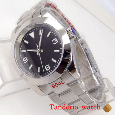 Bliger 36mm NH35A Automatic Men Watch Black Dial Sapphire Crystal Luminous Marks