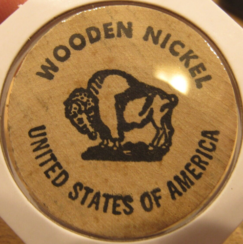 1978 Newburg, IA Centennial Wooden Nickel - Token Iowa - 第 2/2 張圖片