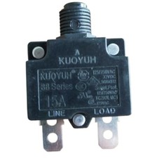 Upgrade New KUOYUH 15A 88 Series Circuit Breaker 125/250VAC 50/60Hz dcdr