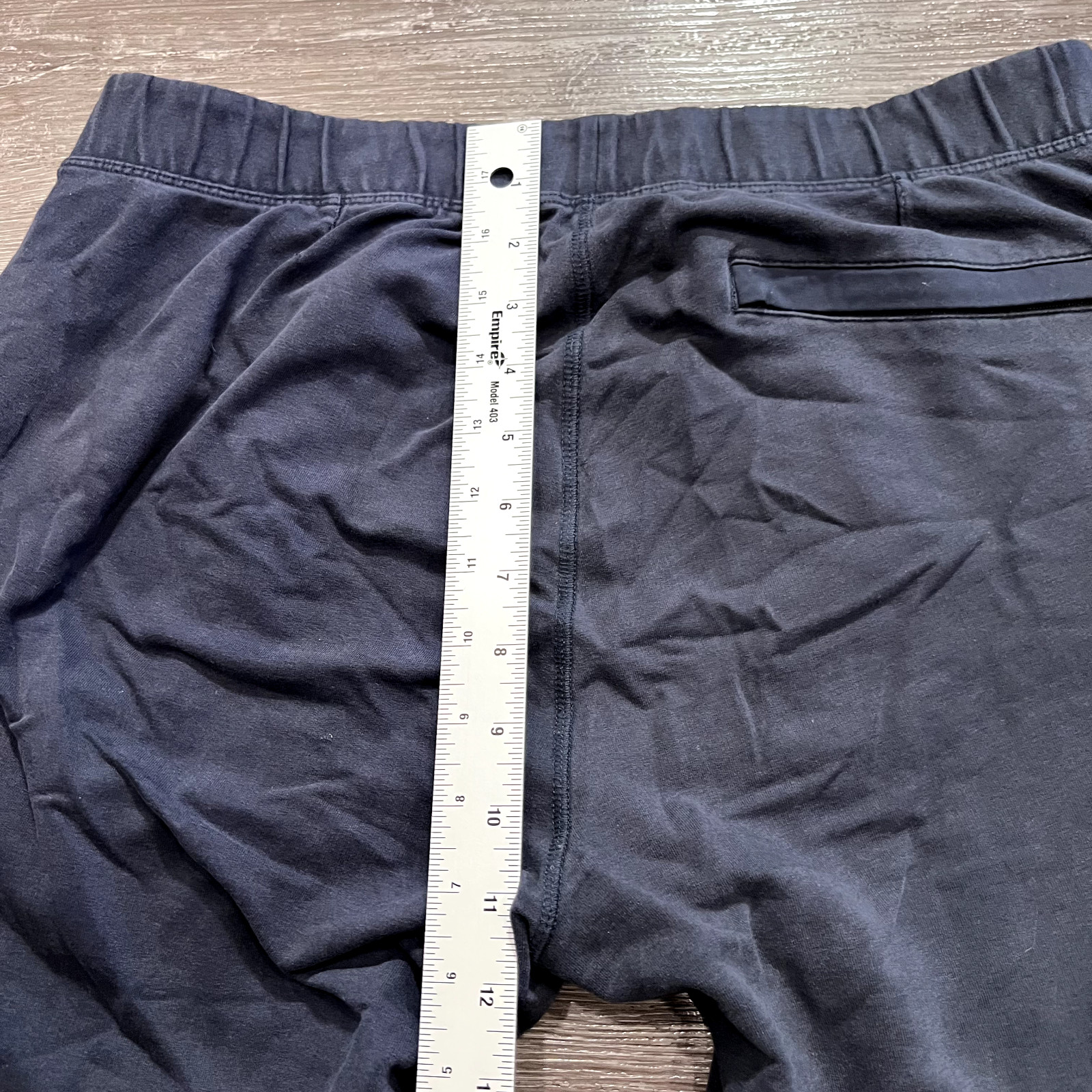 Mack Weldon Pants Mens Medium Blue Ace Drawstring Sweatpant Elastic Waist