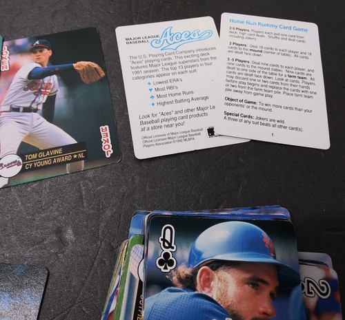 Vintage 1991 & 1992 MLB All Stars Baseball set of two Decks of Playing of Cards - Picture 5 of 8