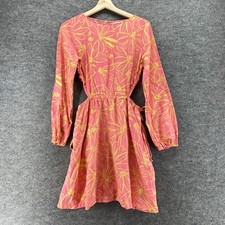 Universal Thread Dress Women S  Orange Floral...